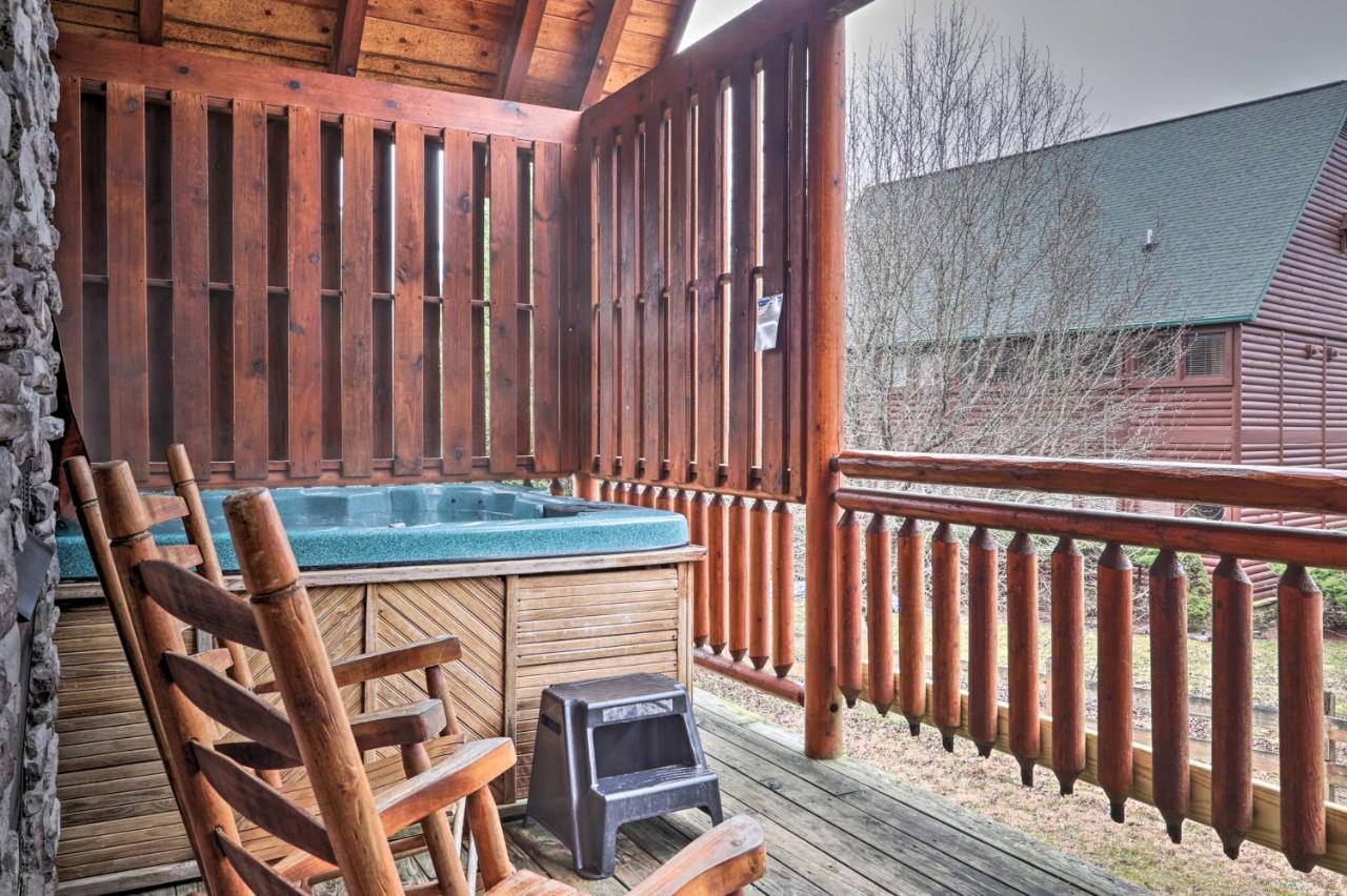 Pigeon Forge Cabin With Games, 1 Mi To Parkway! ภายนอก รูปภาพ